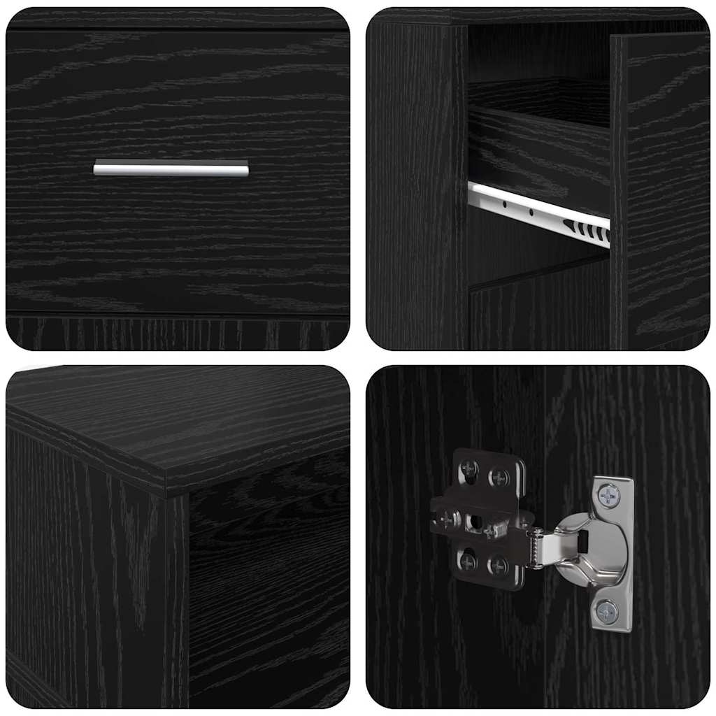 Asztal Musta tammi Szerelt fa 140 x 55 x 91 cm