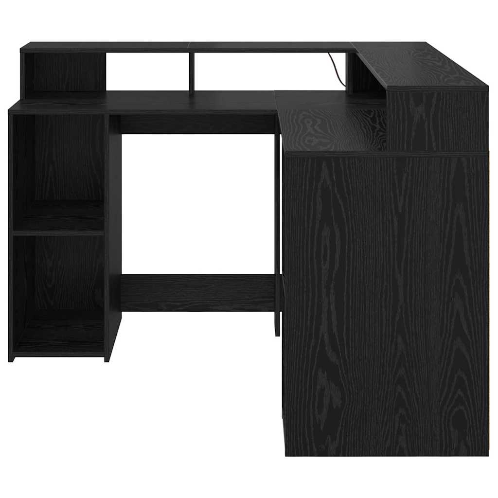 Asztal Fekete tölgy Szerelt fa 130 x 130 x 91 cm