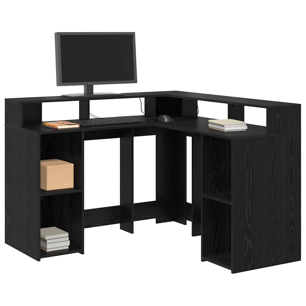 Asztal Fekete tölgy Szerelt fa 130 x 130 x 91 cm