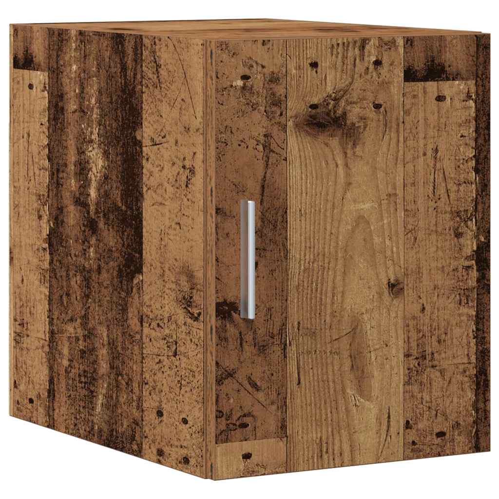Tárolószekrény fiókkal 2 pcs Öreg fa 30 x 42,5 x 225 cm