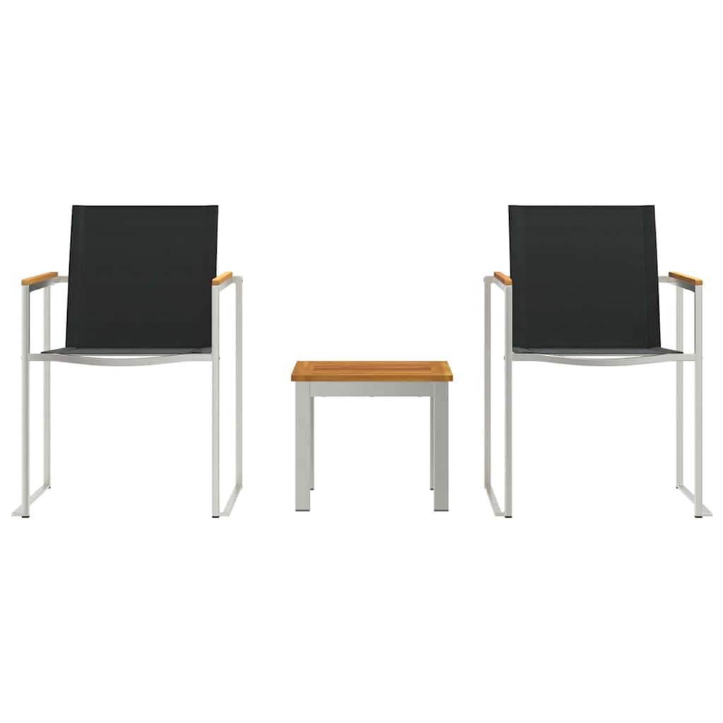 Kert étkező szett 3 pcs Barna és fekete