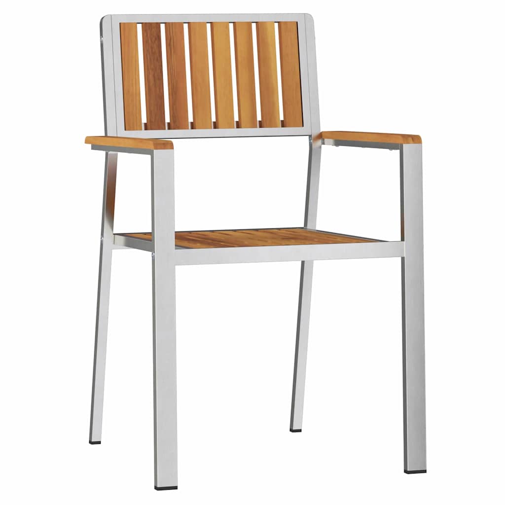 Kert étkező szett 3 pcs Barna