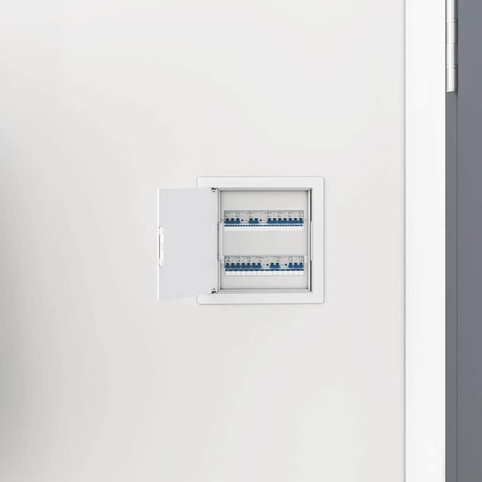 Hozzáférési Panelek 2 pcs Fehér 15 x 15 cm ABS Műanyag