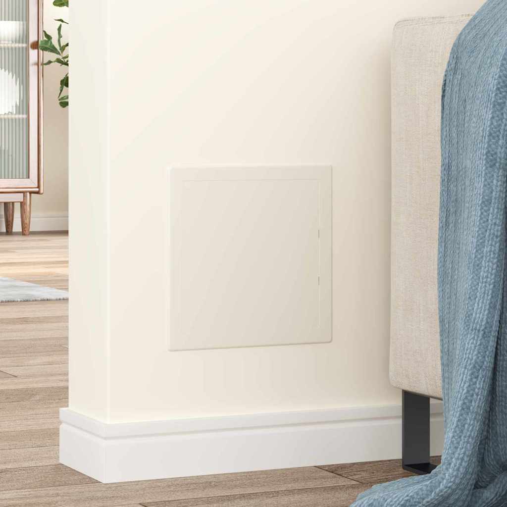 Hozzáférési Panelek 2 pcs Fehér 20 x 20 cm ABS Műanyag