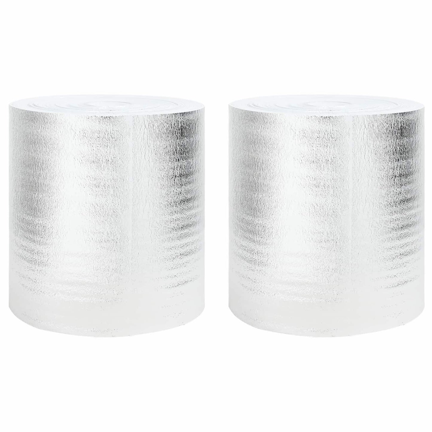 Radiátor hővisszaverő fólia 2 pcs Ezüst 25 x 0,5 m Polietilén