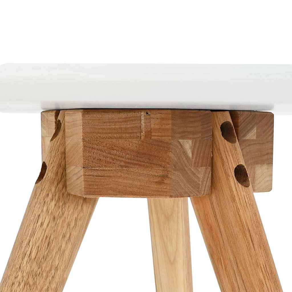 Dohányzóasztal 3 pcs Barna Masszív diófa