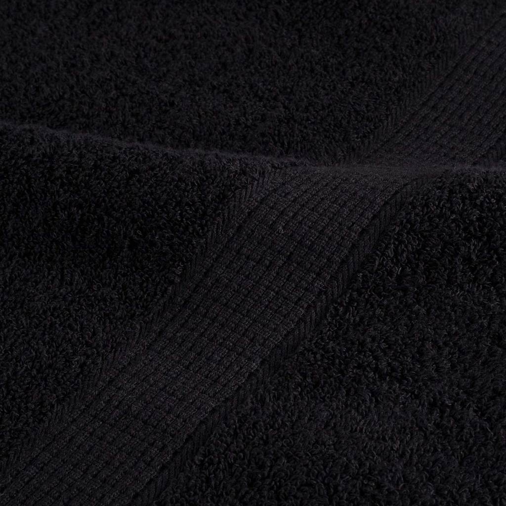 Vendégtörölköző SOLUND 50 pcs Fekete 50 x 100 cm 550 gsm
