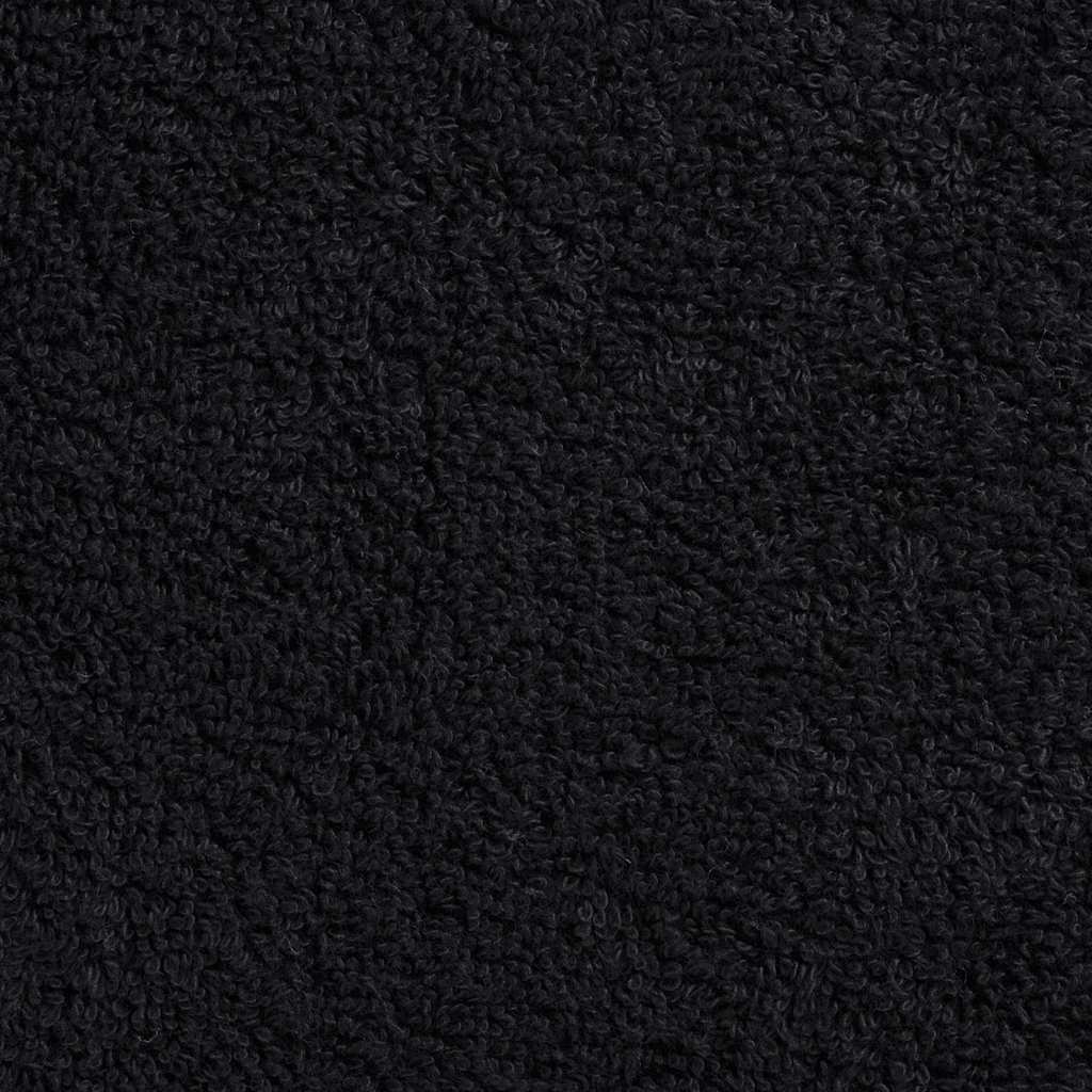 Vendégtörölköző SOLUND 25 db Fekete 100 x 150 cm 550 gsm