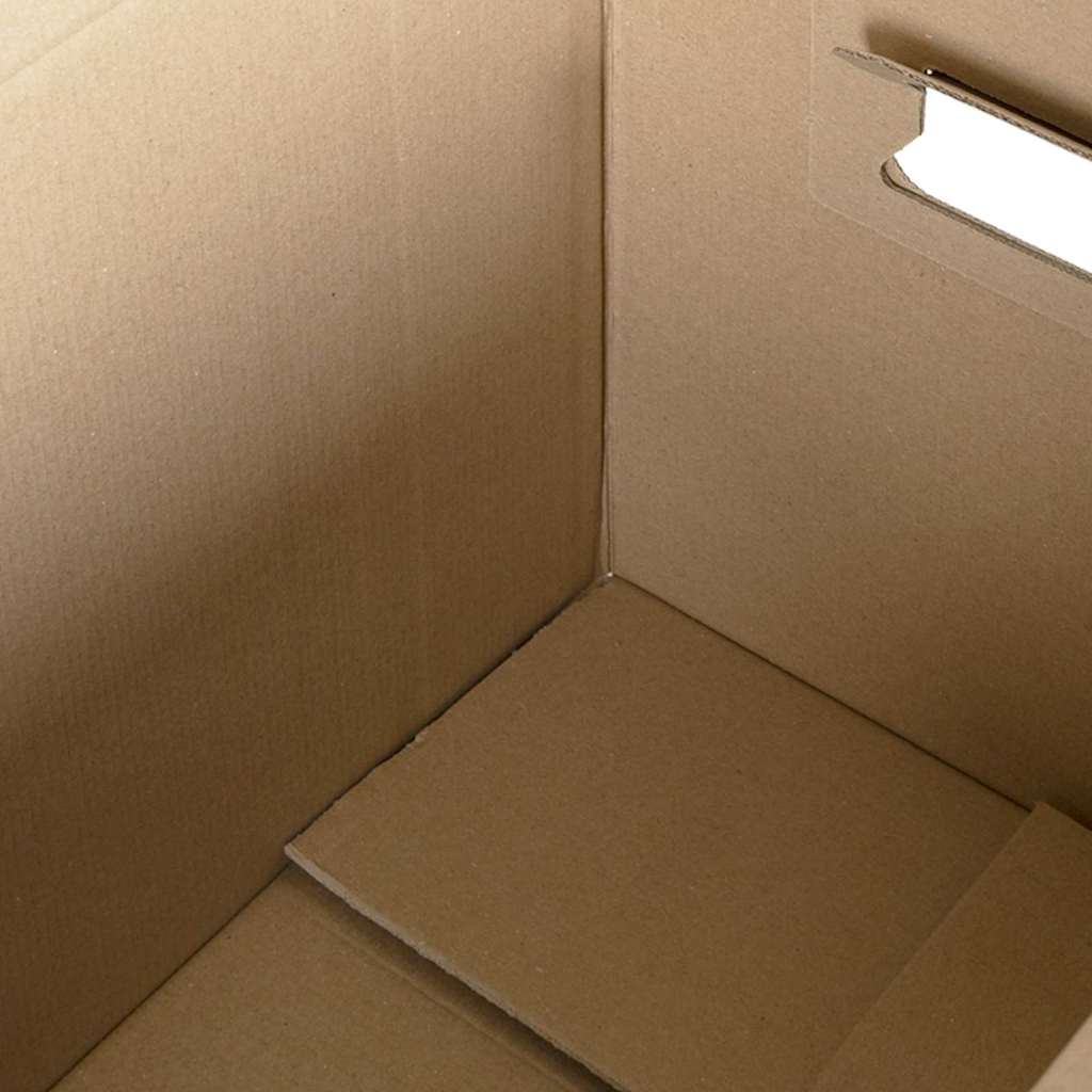 Költöző Doboz 20 pcs Természetes 59 x 31,5 x 31,5 cm Karton