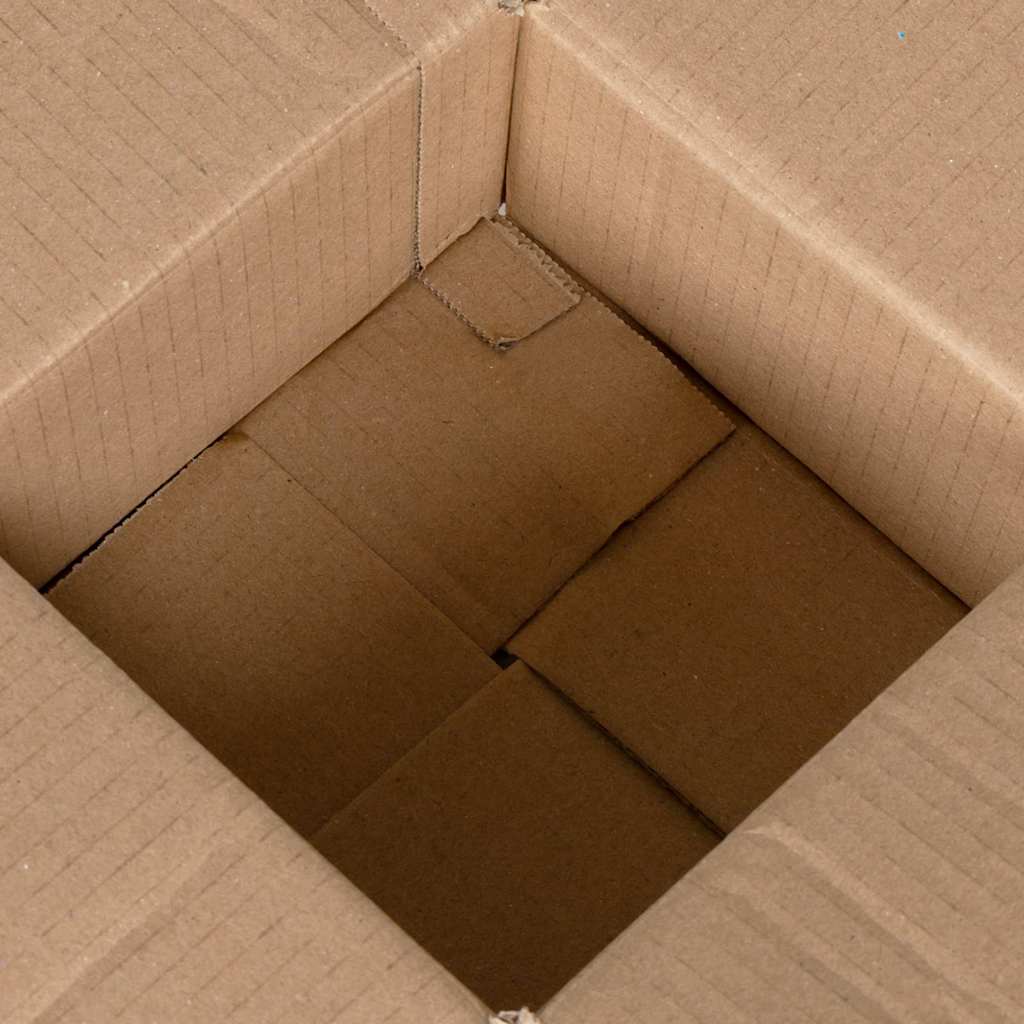Hajtható doboz 50 pcs Természetes 15 x 15 x 8 cm Karton