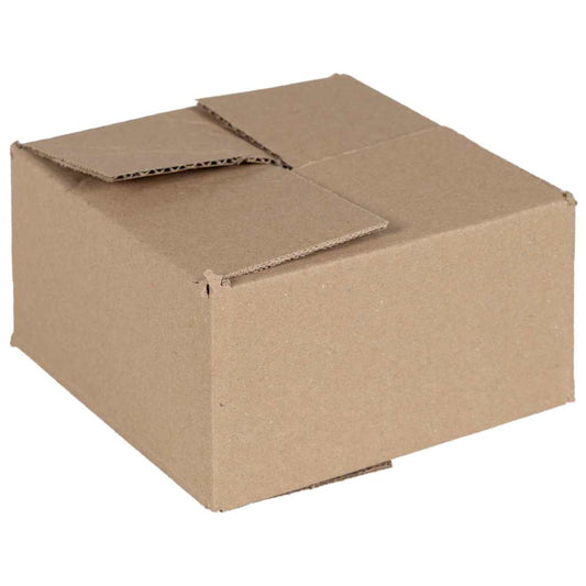 Hajtható doboz 50 pcs Természetes 15 x 15 x 8 cm Karton