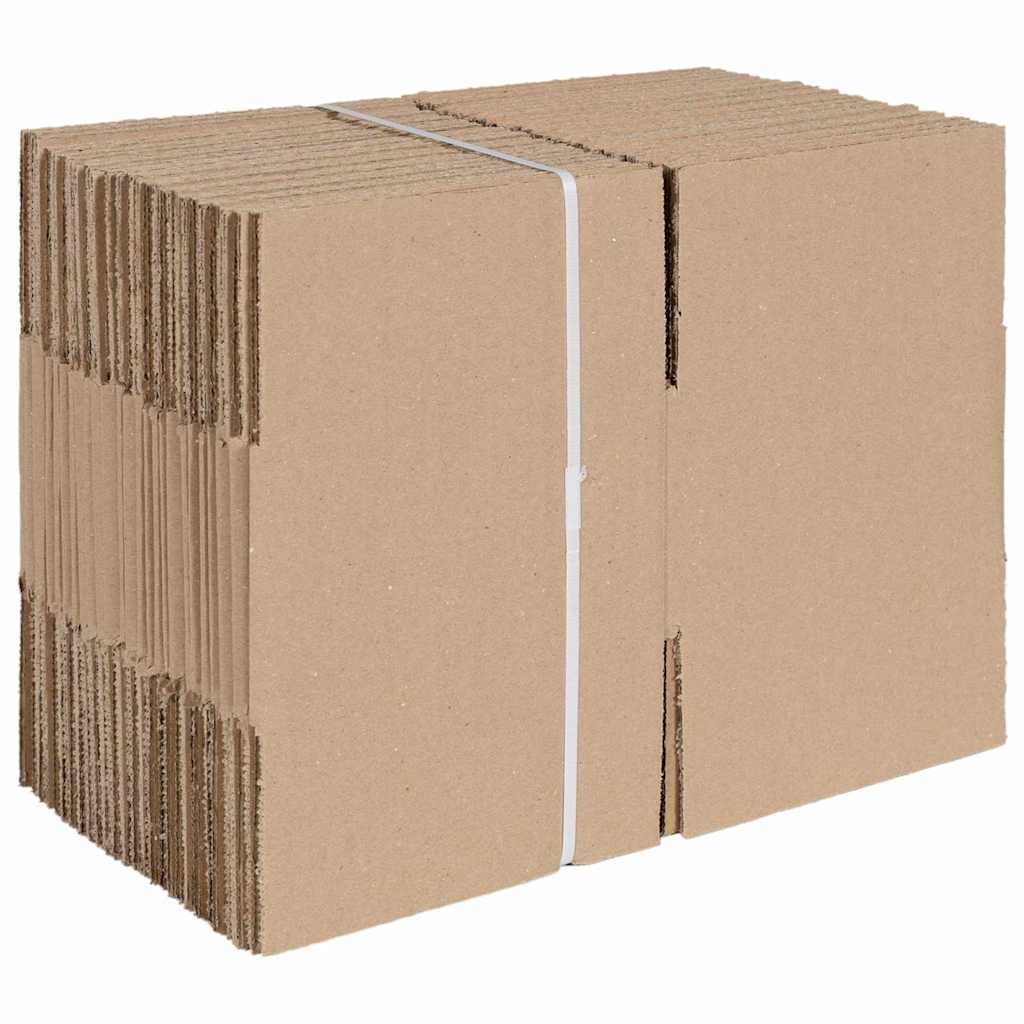 Hajtható doboz 50 pcs Természetes 15 x 15 x 8 cm Karton