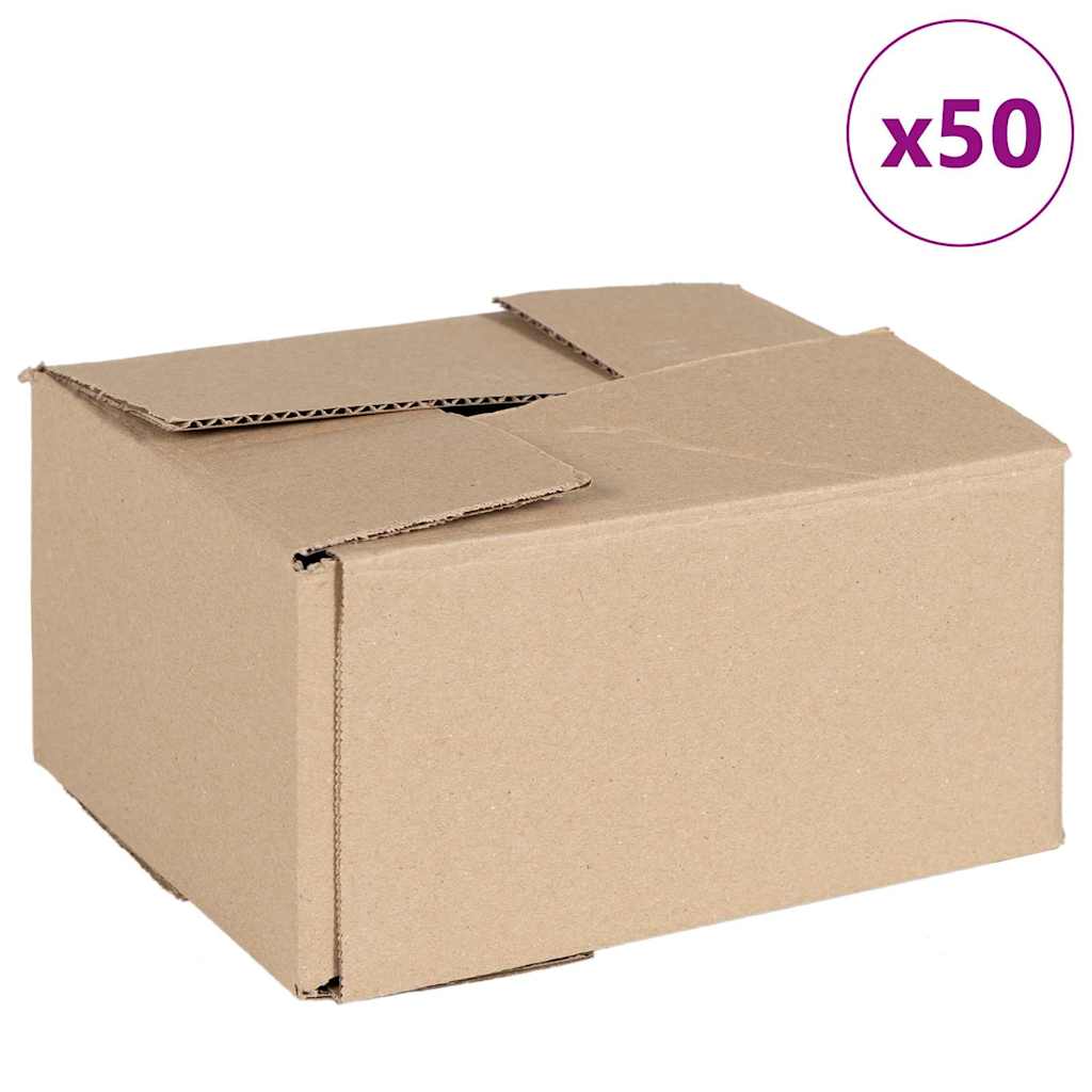 Hajtható doboz 50 pcs Természetes 20 x 15 x 10 cm Karton