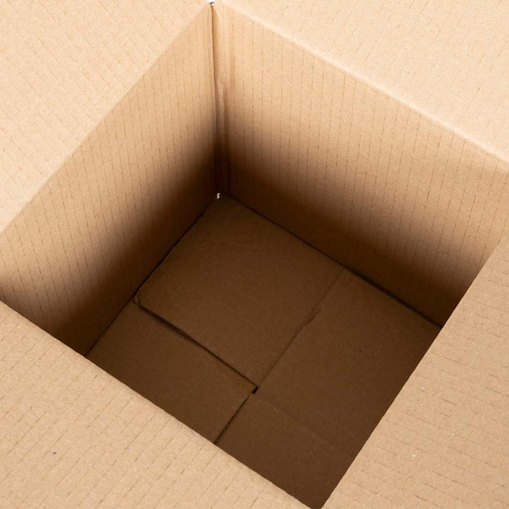 Hajtható doboz 50 pcs Természetes 20 x 20 x 20 cm Karton