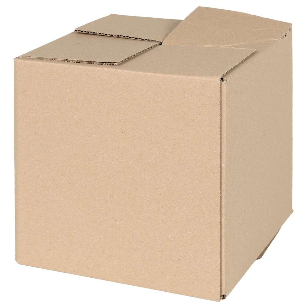 Hajtható doboz 50 pcs Természetes 20 x 20 x 20 cm Karton