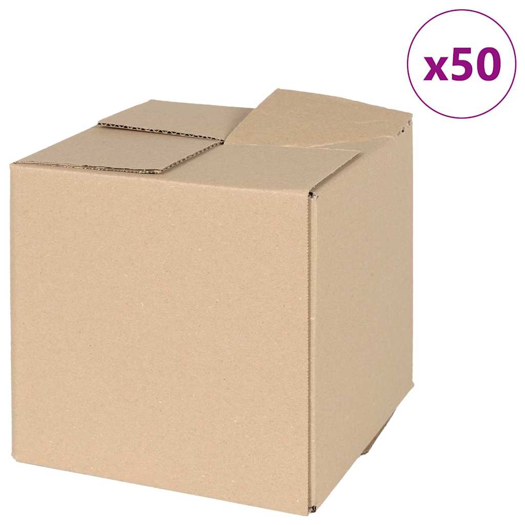 Hajtható doboz 50 pcs Természetes 20 x 20 x 20 cm Karton
