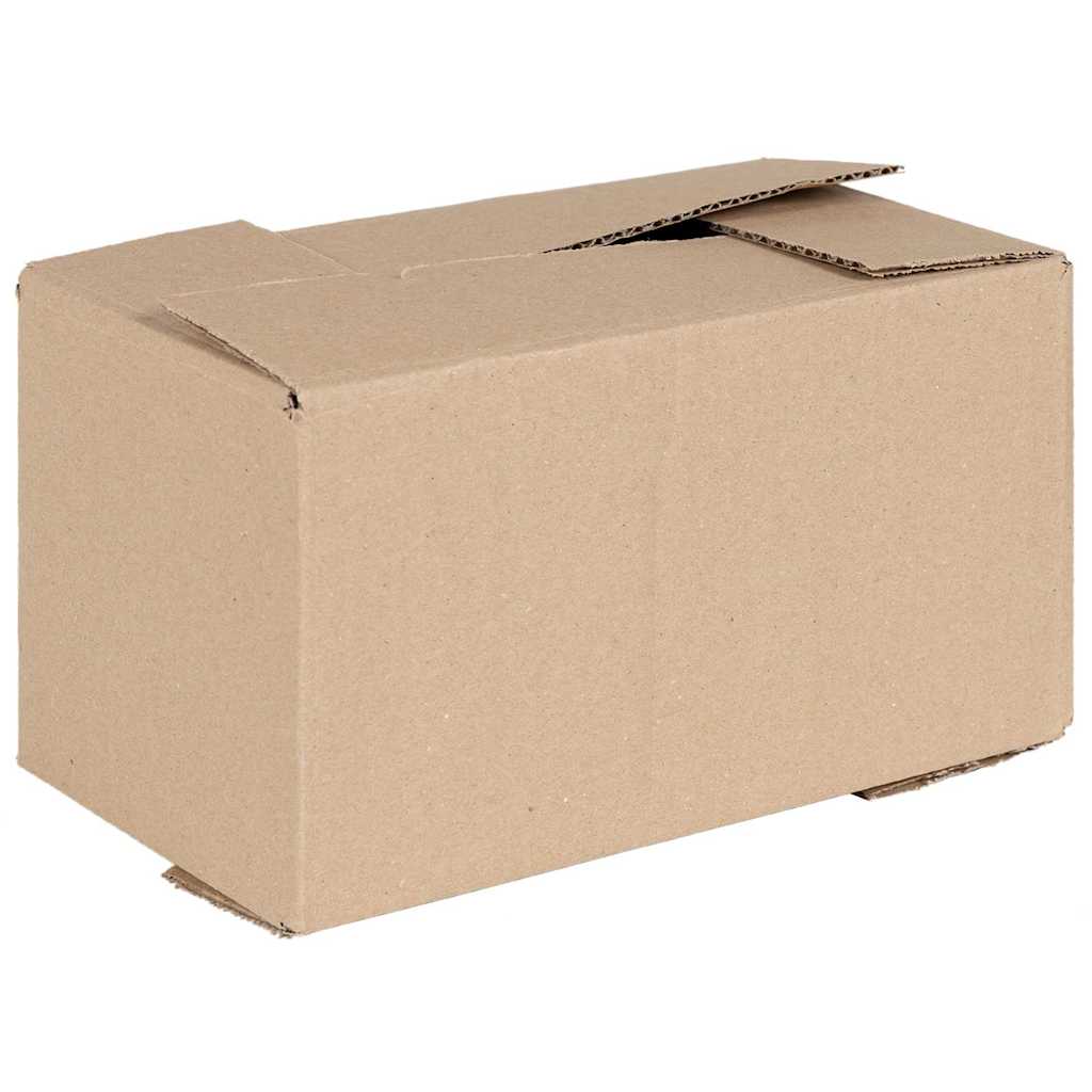 Hajtható doboz 50 pcs Természetes 24 x 13 x 13 cm Karton