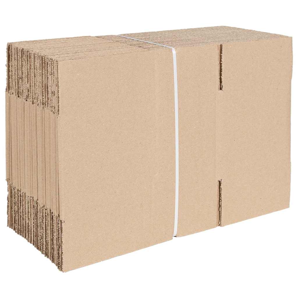 Hajtható doboz 50 pcs Természetes 24 x 13 x 13 cm Karton