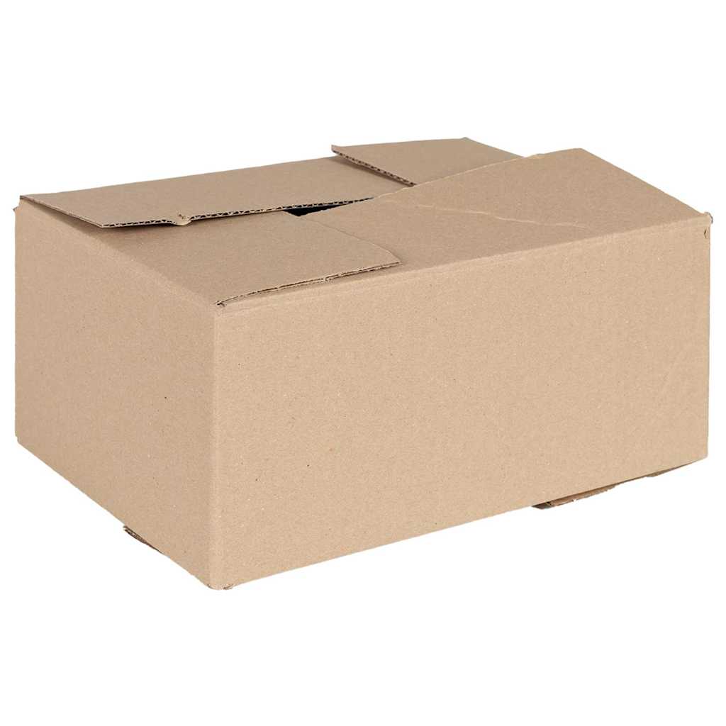 Hajtható doboz 50 pcs Természetes 30 x 21,5 x 14 cm Karton