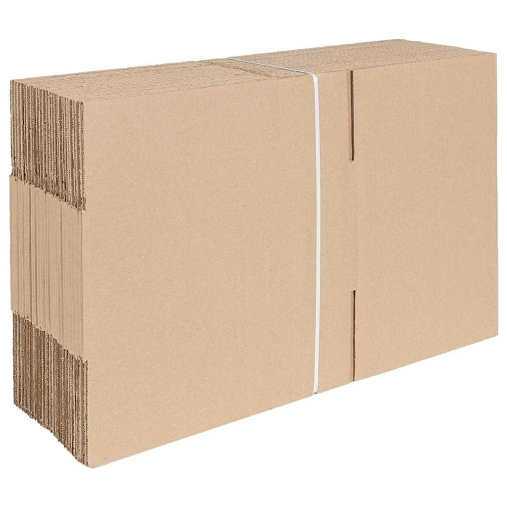 Hajtható doboz 50 pcs Természetes 30 x 21,5 x 14 cm Karton