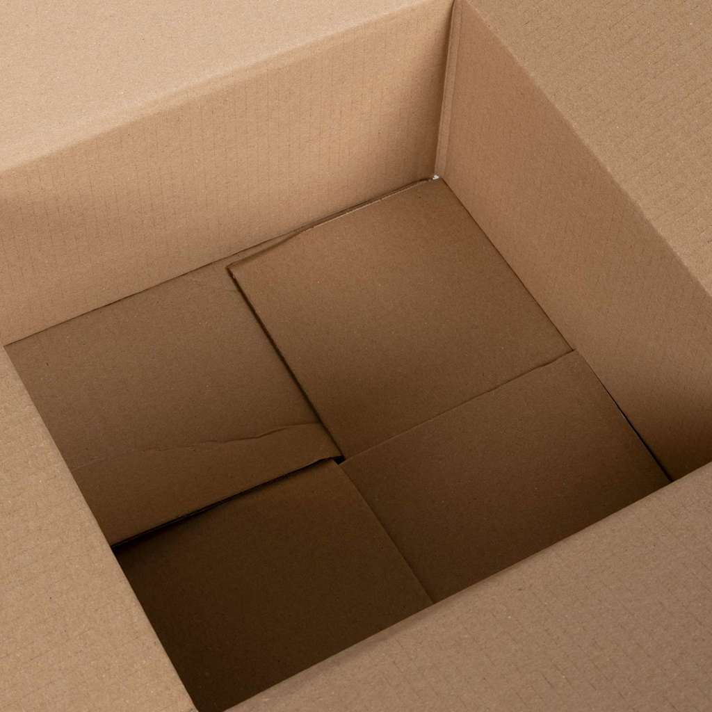Hajtható doboz 50 pcs Természetes 30 x 30 x 15 cm Karton