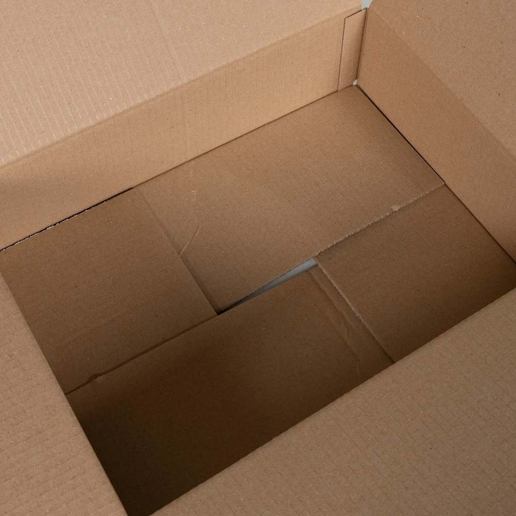 Hajtható doboz 50 pcs Természetes 40 x 30 x 10 cm Karton