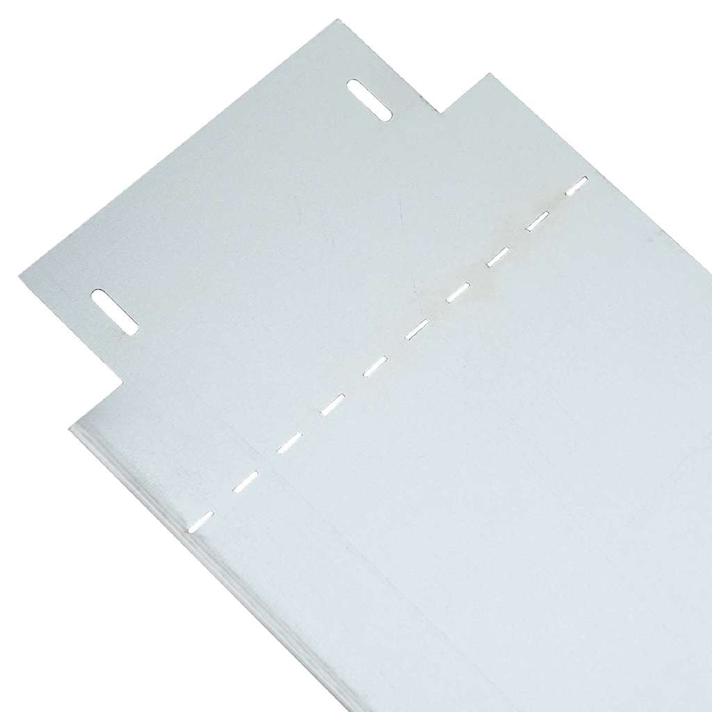 Gyepszegélyek 20 pcs Ezüst 100 x 25 x 0,07 cm Horganyzott acél