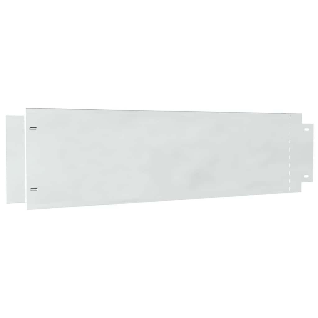 Gyepszegélyek 30 pcs Ezüst 100 x 25 x 0,07 cm Horganyzott acél