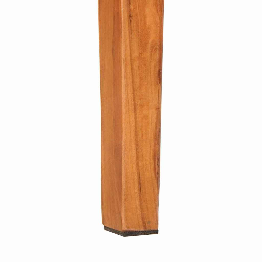 Konzolasztal fiókkal Barna 110 x 30 x 80 cm Tömör Akácfa