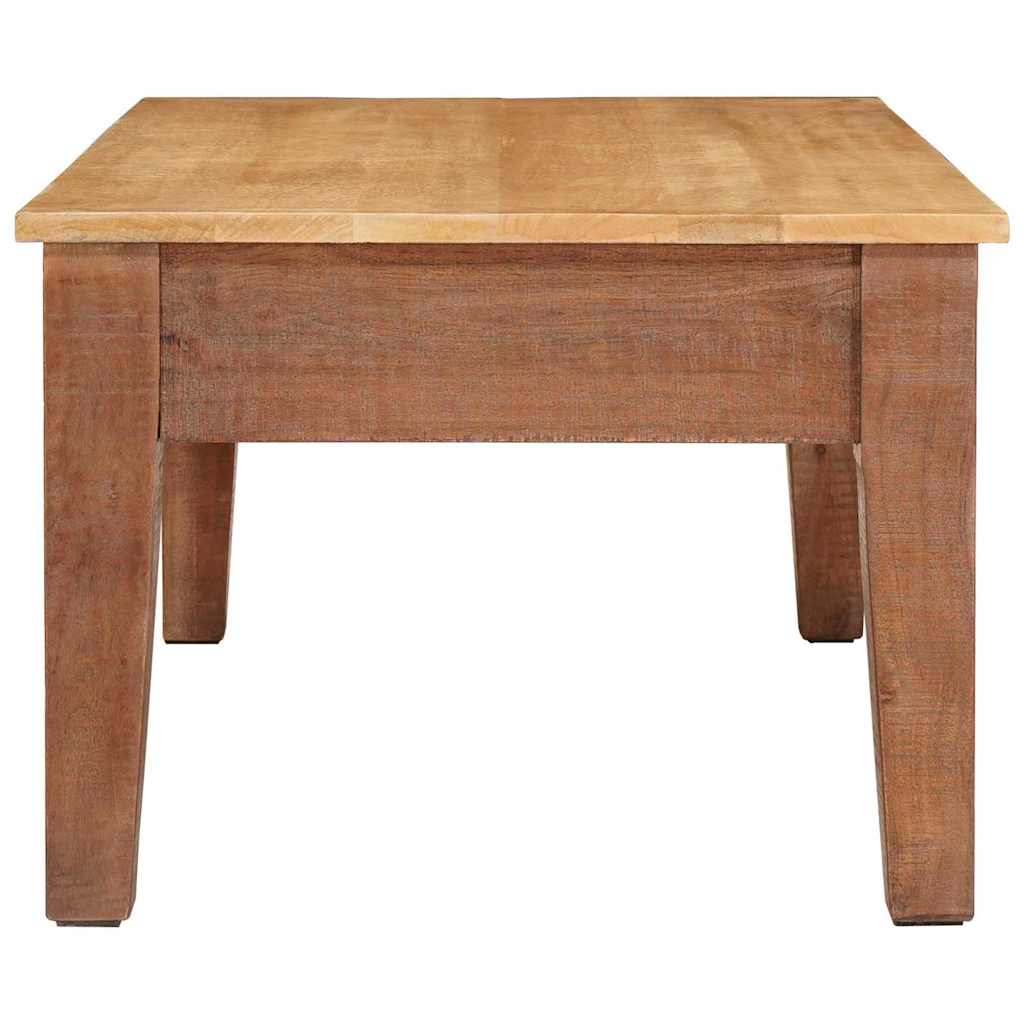 Dohányzóasztal fiókkal Barna 110 x 55 x 40 cm Tömör Mangófát