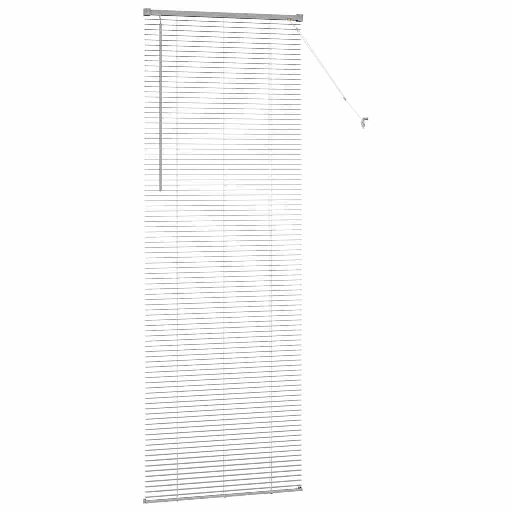 Zsalugáter Redőnyök Ezüst 220 x 80 cm Alumínium