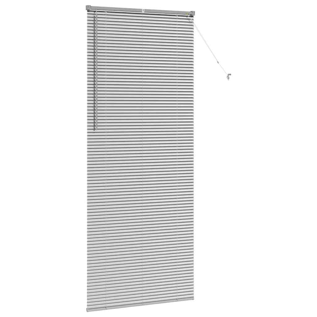 Zsalugáter Redőnyök Ezüst 220 x 90 cm Alumínium
