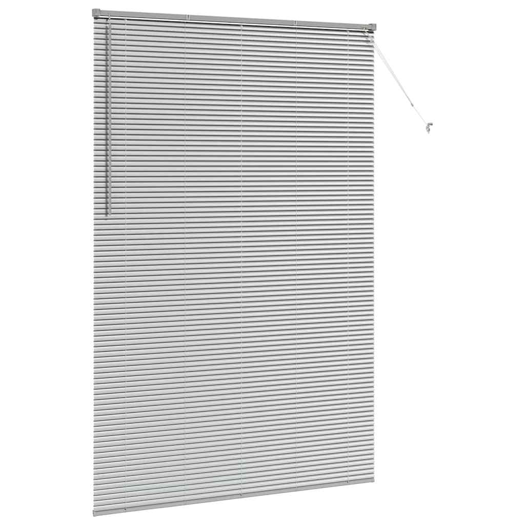 Zsalugáter Redőnyök Ezüst 220 x 145 cm Alumínium