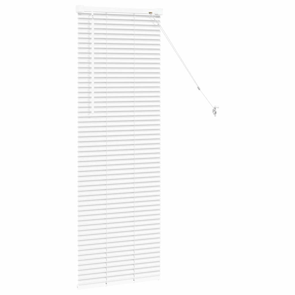 Zsalugáter Redőnyök Fehér 130 x 50 cm Alumínium