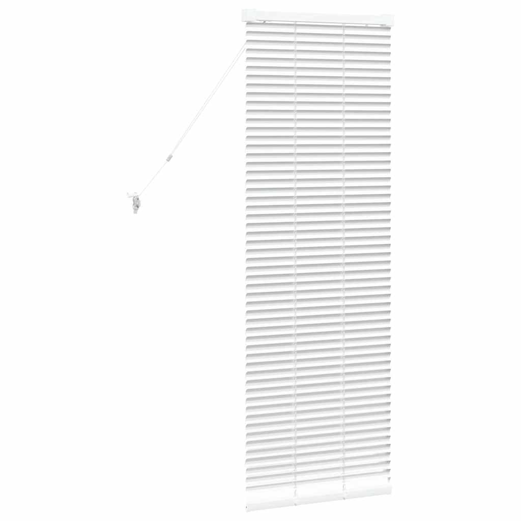 Zsalugáter Redőnyök Fehér 130 x 50 cm Alumínium