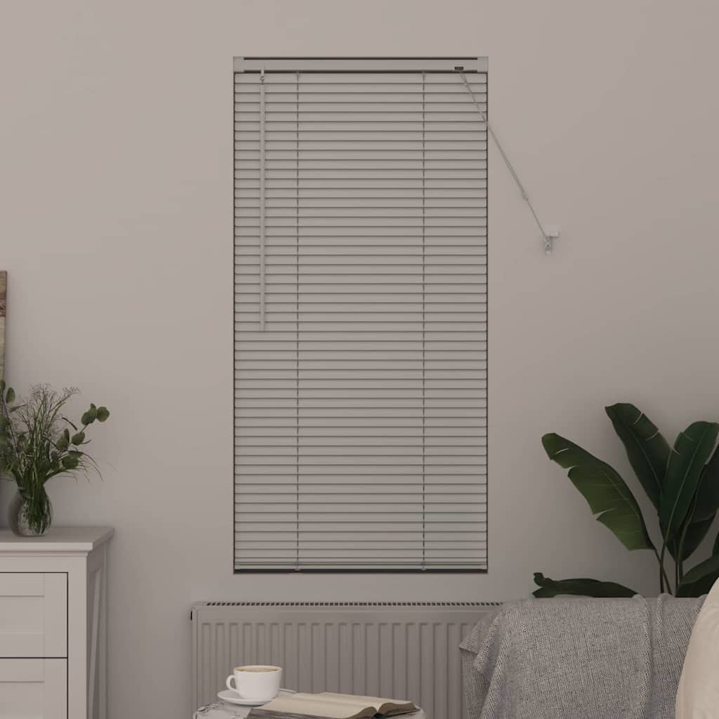 Zsalugáter Redőnyök Fehér 130 x 60 cm Alumínium