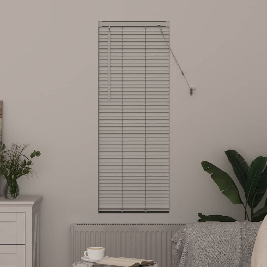 Zsalugáter Redőnyök Fehér 175 x 40 cm Alumínium