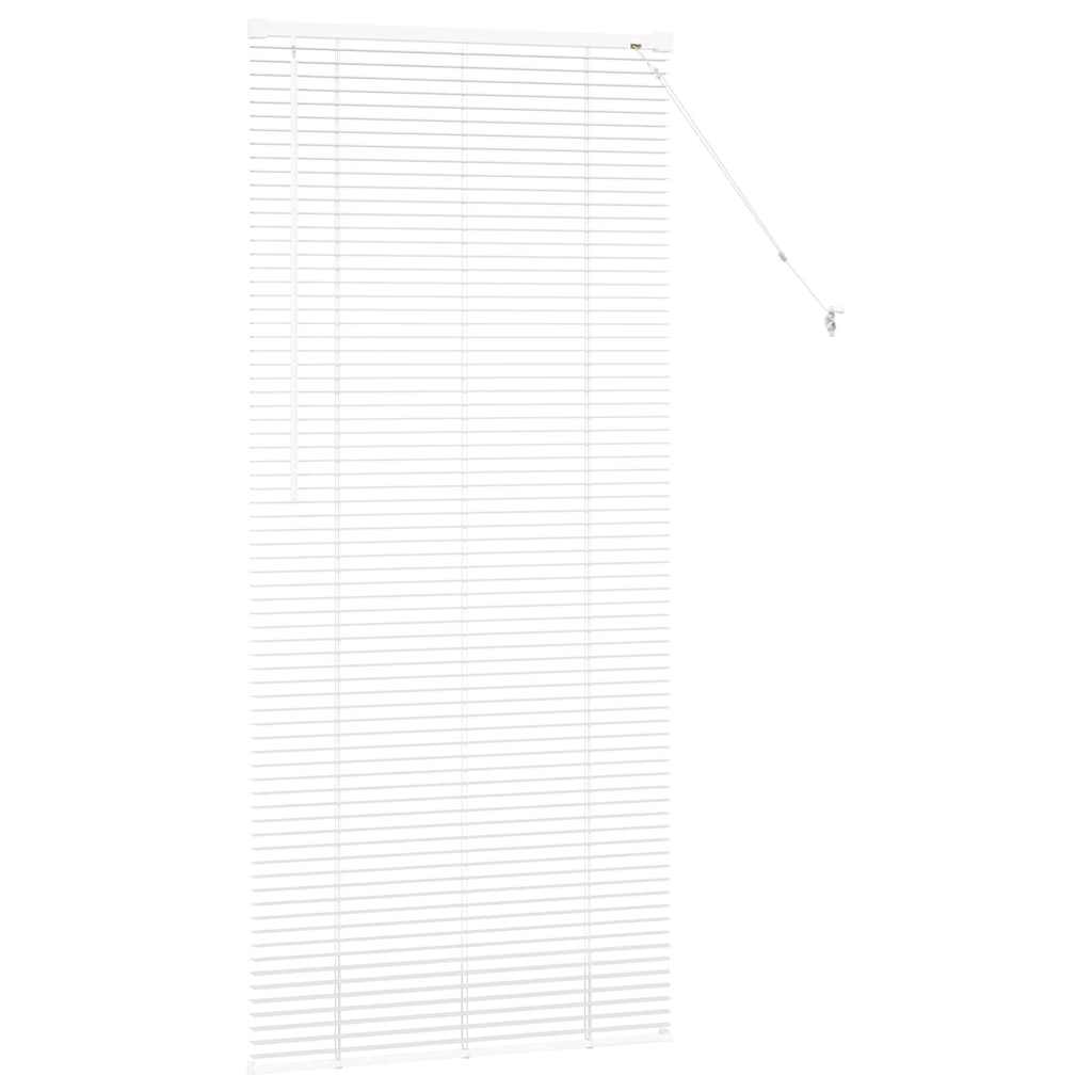 Zsalugáter Redőnyök Fehér 175 x 80 cm Alumínium