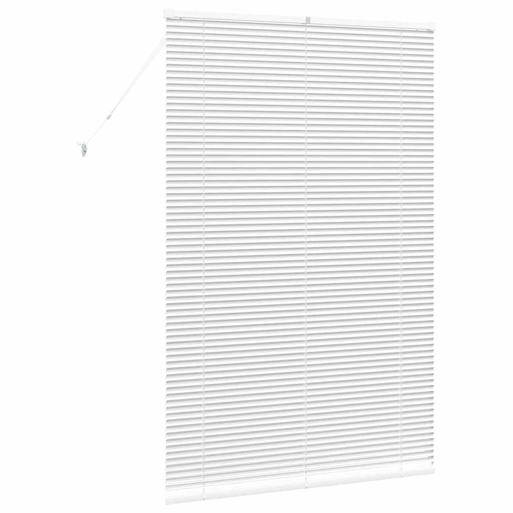 Zsalugáter Redőnyök Fehér 175 x 120 cm Alumínium