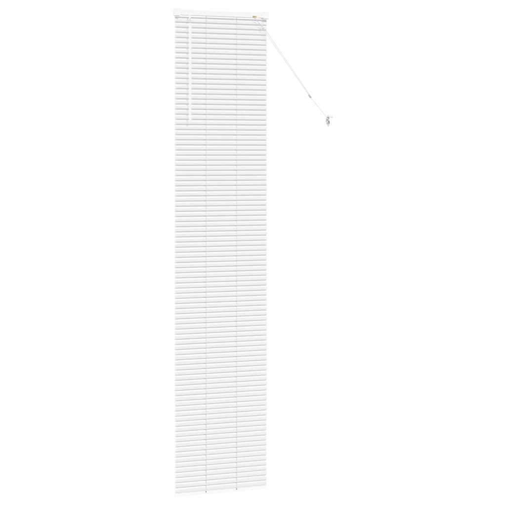 Zsalugáter Redőnyök Fehér 220 x 45 cm Alumínium