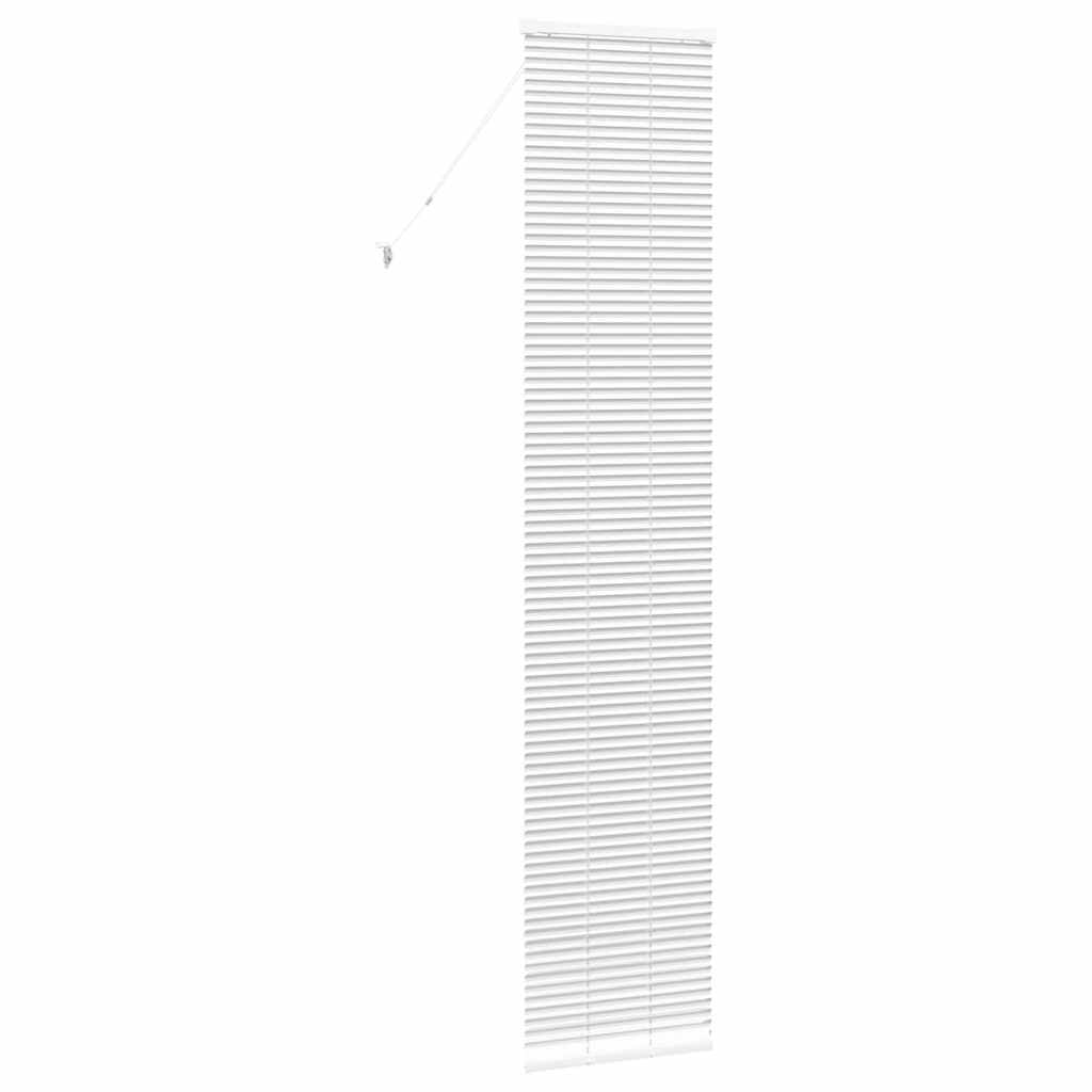 Zsalugáter Redőnyök Fehér 220 x 45 cm Alumínium