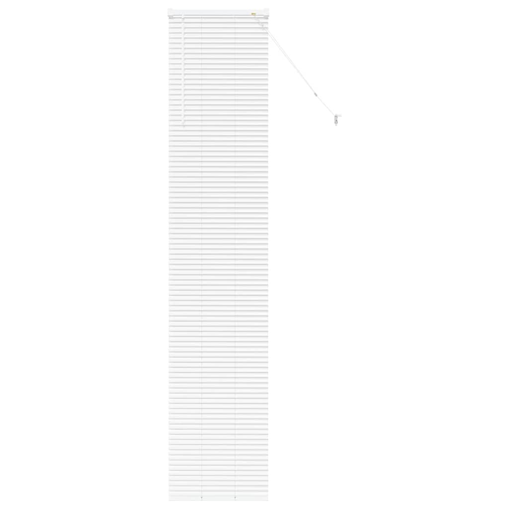 Zsalugáter Redőnyök Fehér 220 x 45 cm Alumínium