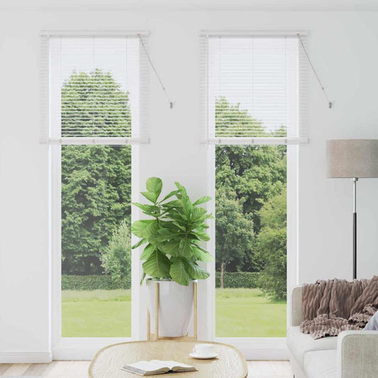 Zsalugáter Redőnyök Fehér 220 x 80 cm Alumínium