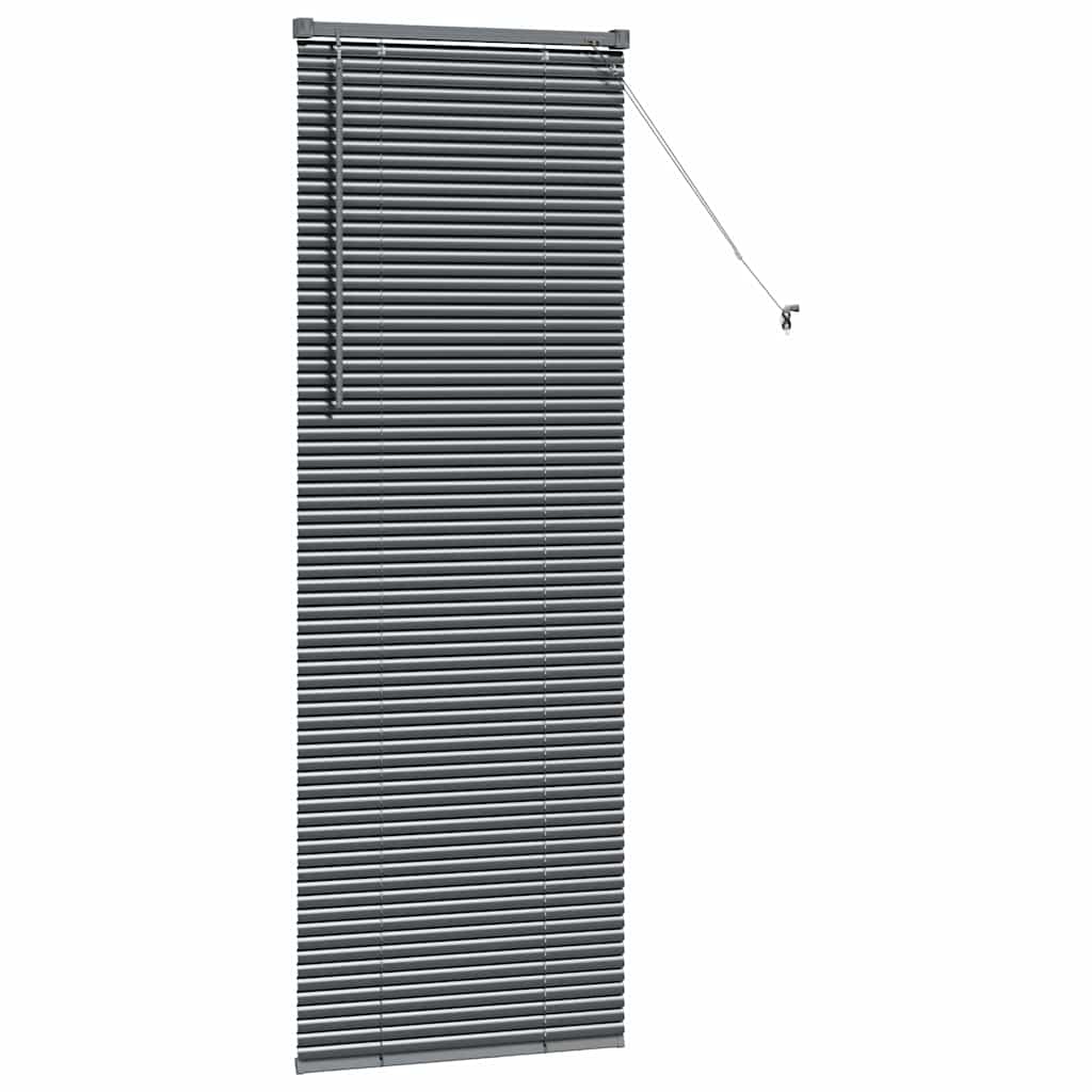 Zsalugáter Redőnyök Sötétszürke 175 x 60 cm Alumínium