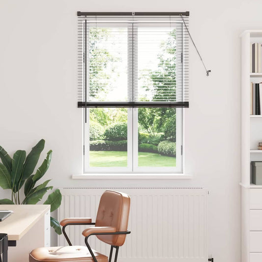 Zsalugáter Redőnyök Fekete 175 x 95 cm Alumínium