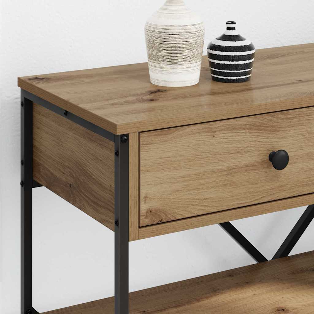 Konzolasztal Barna 100 x 34,5 x 75 cm faszínű