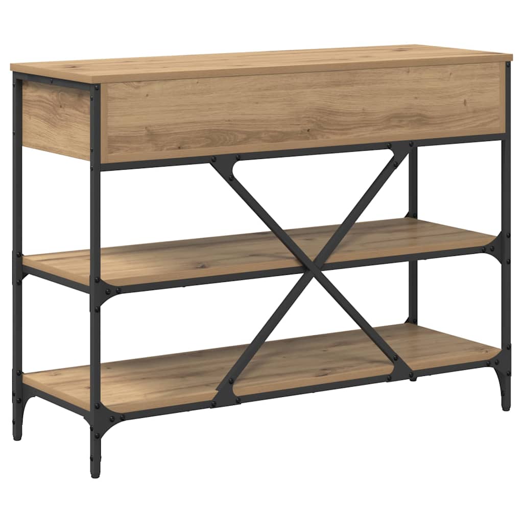 Konzolasztal Barna 100 x 34,5 x 75 cm faszínű