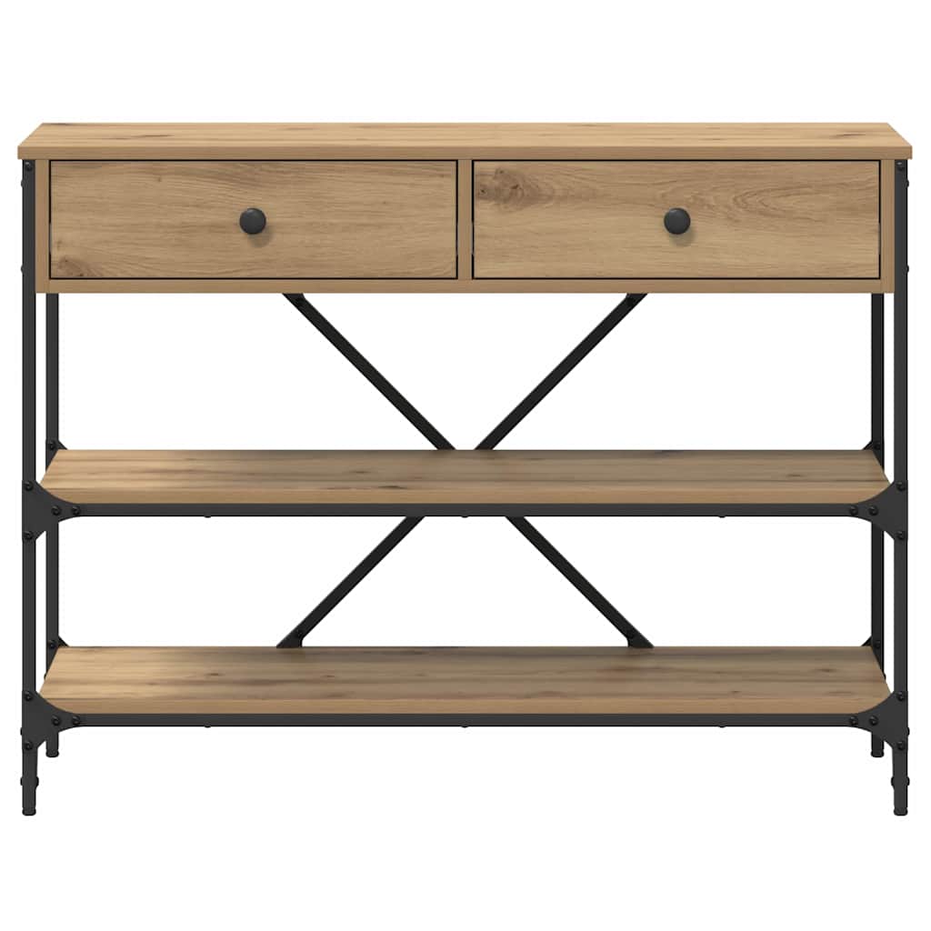 Konzolasztal Barna 100 x 34,5 x 75 cm faszínű