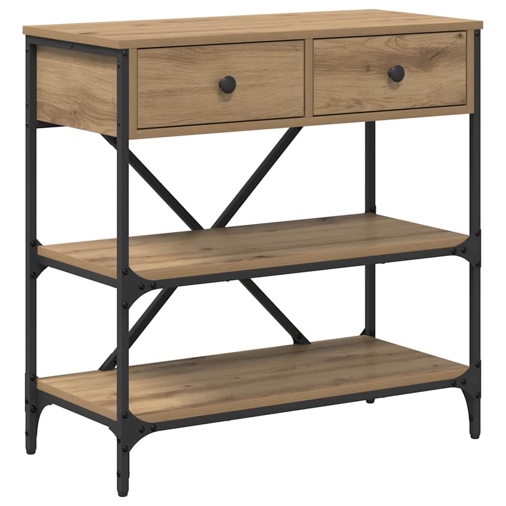 Konzolasztal Barna 75 x 34,5 x 75 cm faszínű