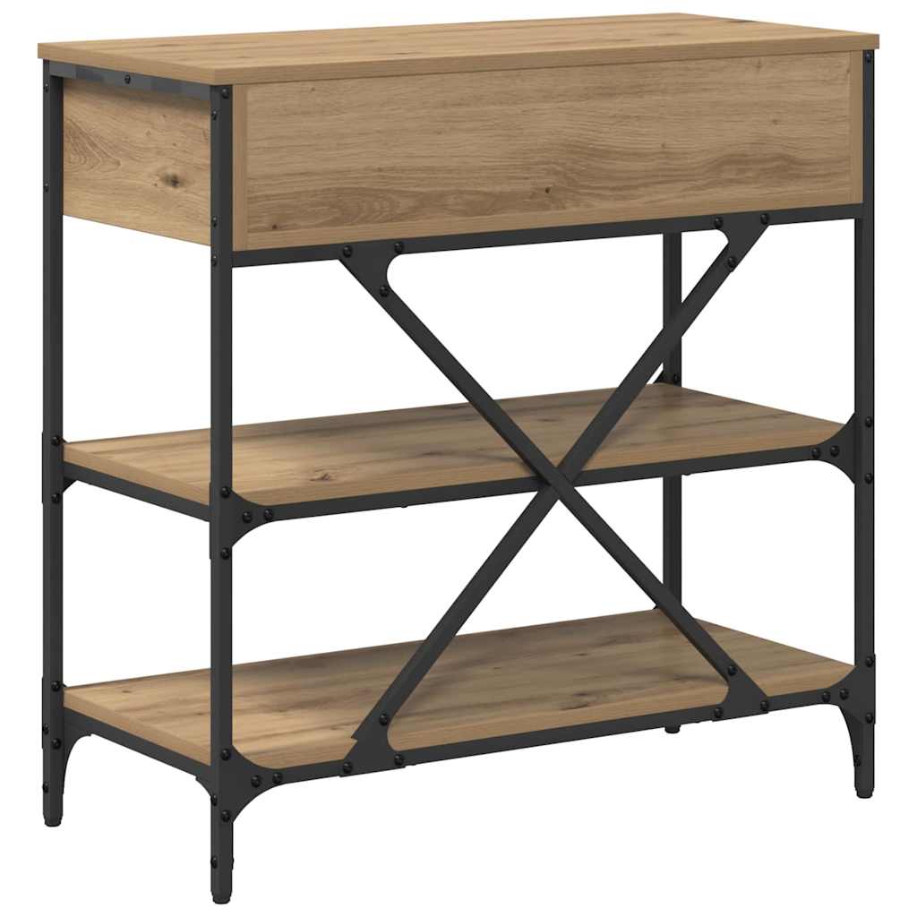 Konzolasztal Barna 75 x 34,5 x 75 cm faszínű